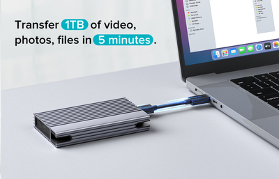 ZikeDrive is the world’s fastest USB4 SSD enclosure