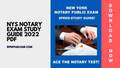 Nys Notary Exam Study Guide 2022 Pdf: Ace The Exam - PDF Parlour